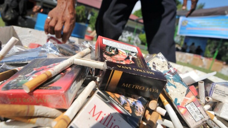 rokok ilegal indonesia