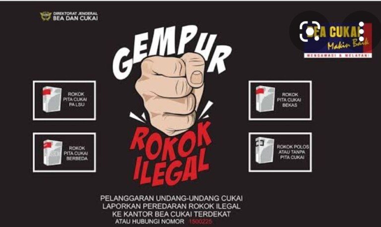 gempur rokok ilegal