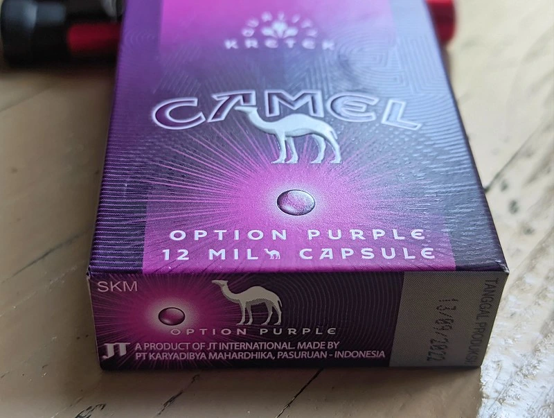 Camel Option Purple, rekomendasi rokok mild